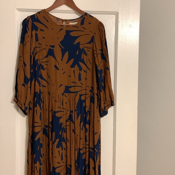 ✨ Anthropologie Kiera Maxi Dress Sz M - Picture 5 of 10